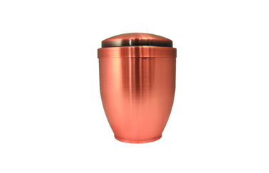 Mạ thép urns cho hỏa táng, tùy chỉnh màu tro container