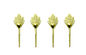 Brass màu zamak leaf vít cho quan tài nắp, quan tài phụ kiện D005