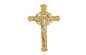 Nhựa Màu Vàng Tang Chữ Thập và Crucifix DP007 30 cm * 17 cm plasticos crucifijos y cristos