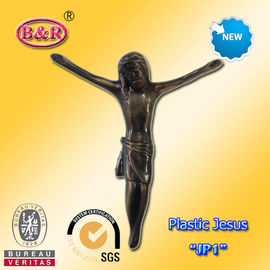Nhựa Jesus Cross và Crucifix Model &quot;JP1&quot; Kích thước 13 × 15cm Trang trí tang lễ