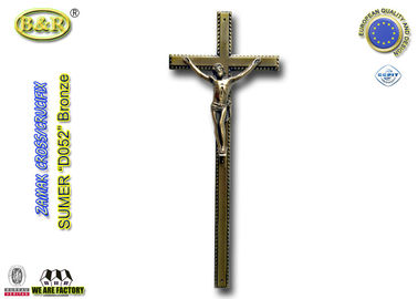 Dành cho người lớn Kẽm Quan Tài Chéo Và Quan Tài Trang Trí D052 Phong Cách Châu Âu 44 * 17.5 cm zamak crucifix màu đồng cổ