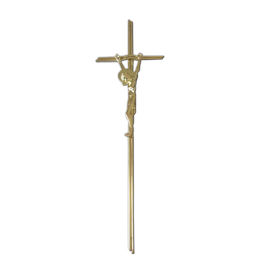 Chữ thập sắt kiểu Ý Coffin Casket với Zamak Jesus Ref No D067 Kích thước 65 × 19 Cm