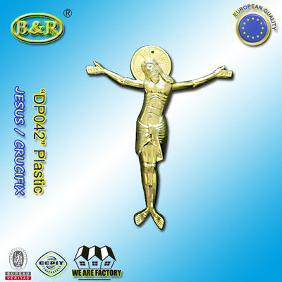 chất lượng  Casket Plastic Decoration Coffin Lid Jesus Ref No DP042 size 22x26.5cm plastico cristo jesus nhà máy sản xuất